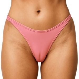 Camel Toe Panties With Silicone Labia Pink